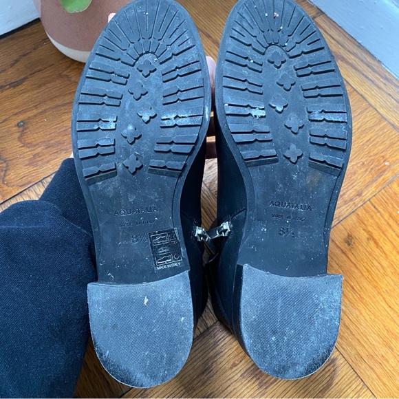 Aquatalia weather resistant balck booties - Picture 5 of 6